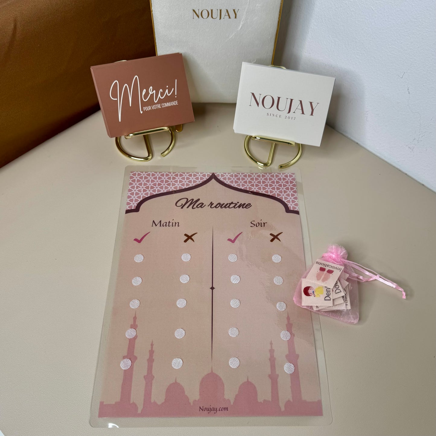 Affiche ma routine masjid rose
