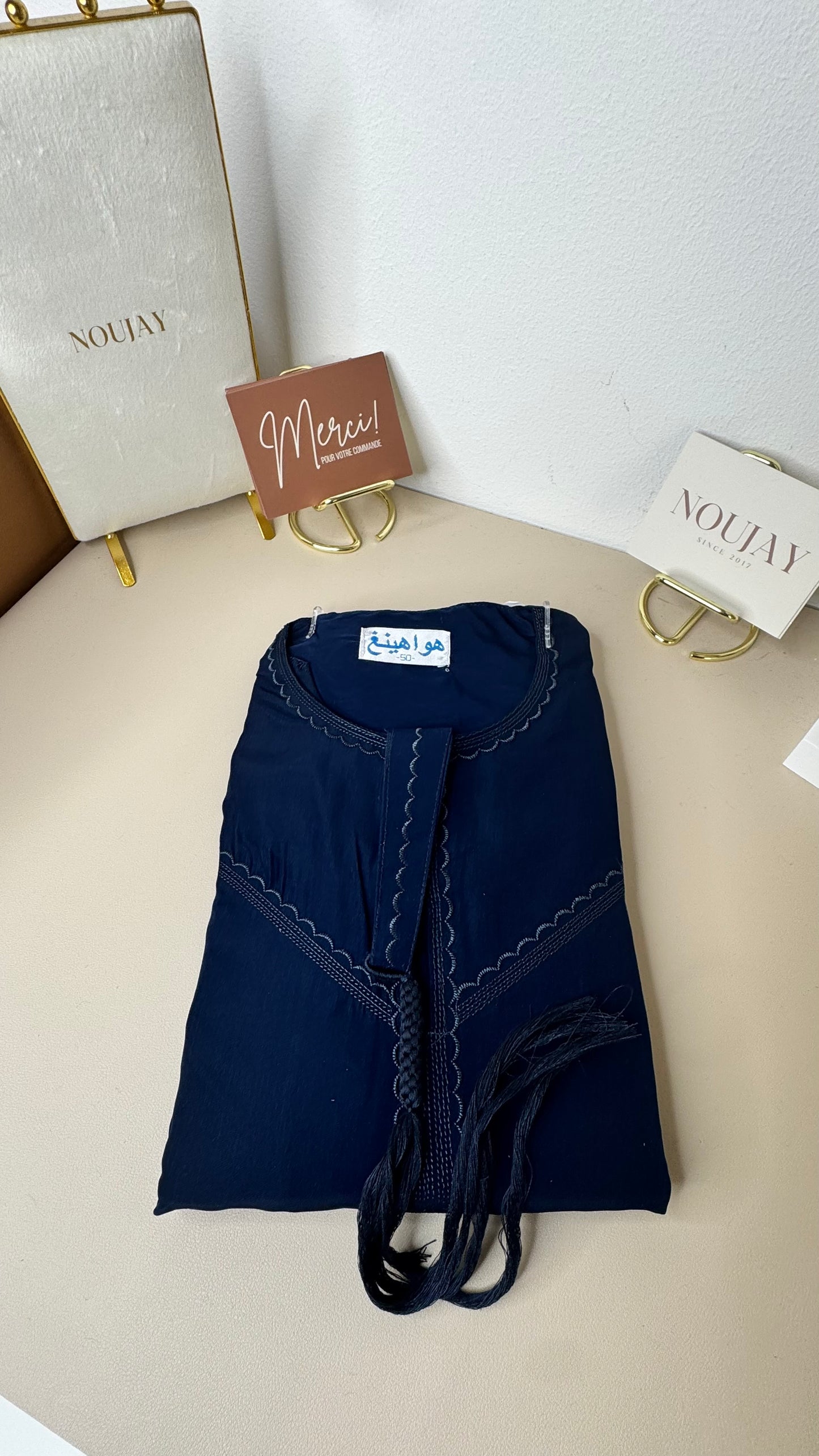 Qamis bleu enfant