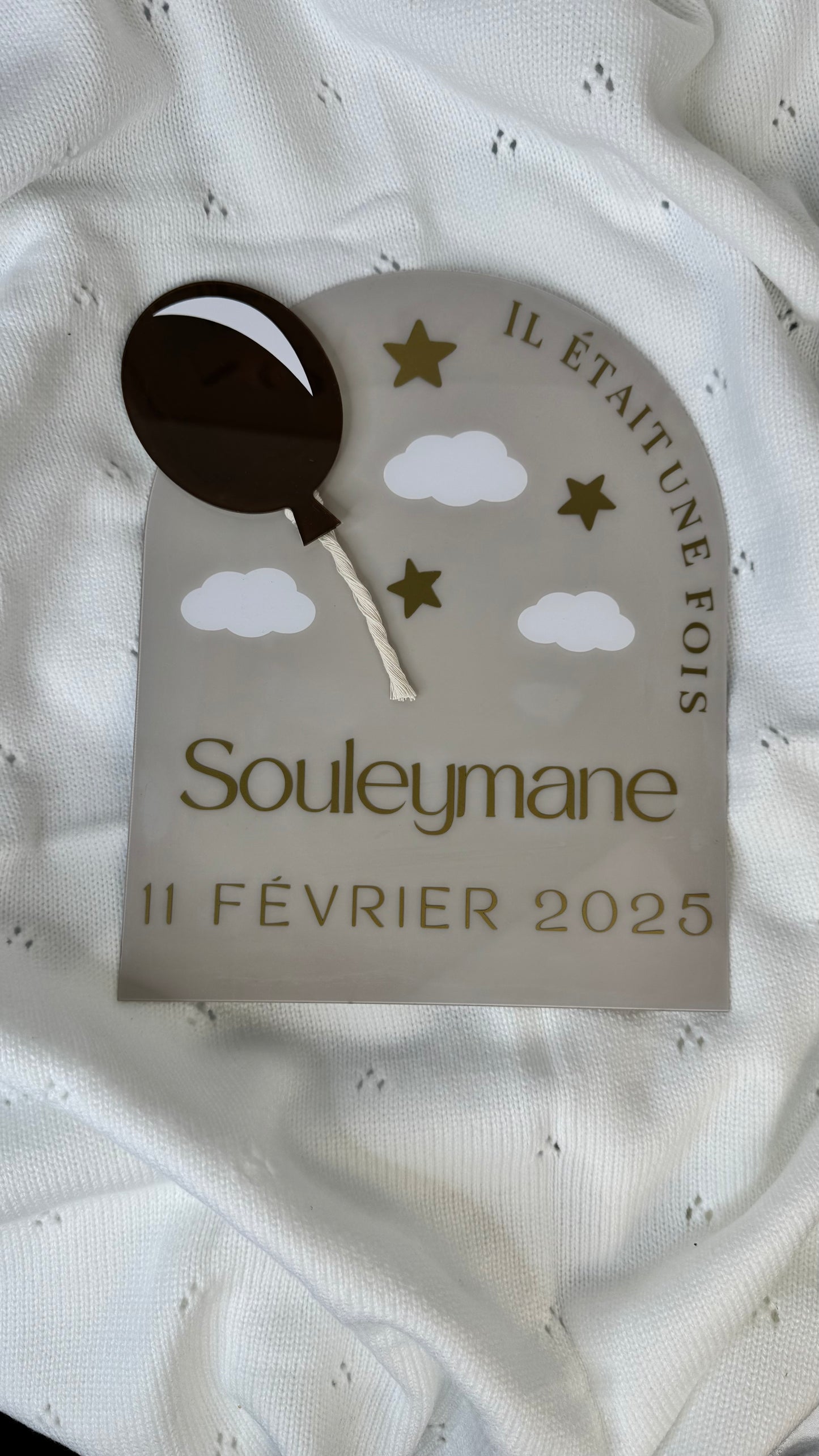 Plaque arche Naissance