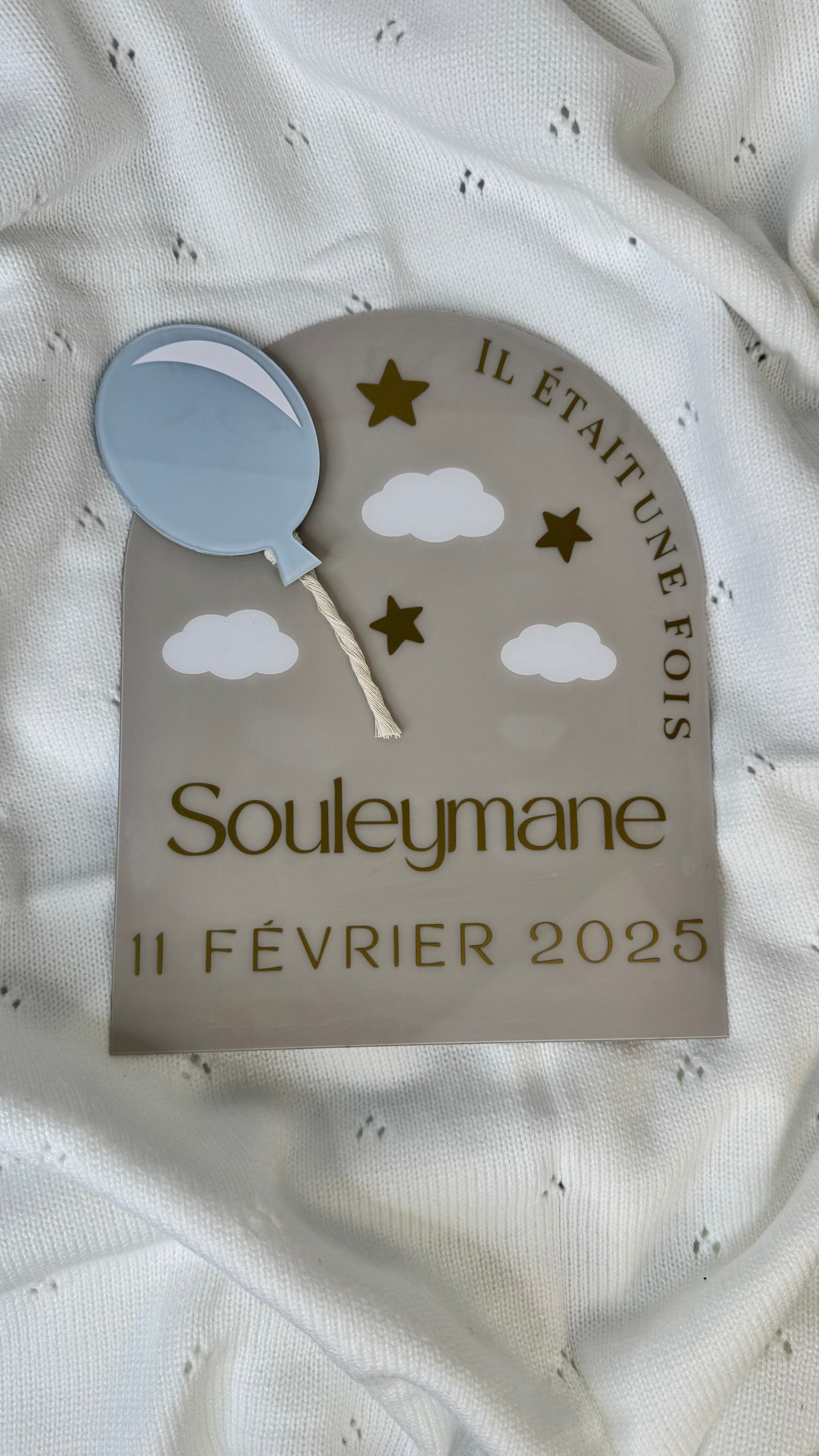 Plaque arche Naissance