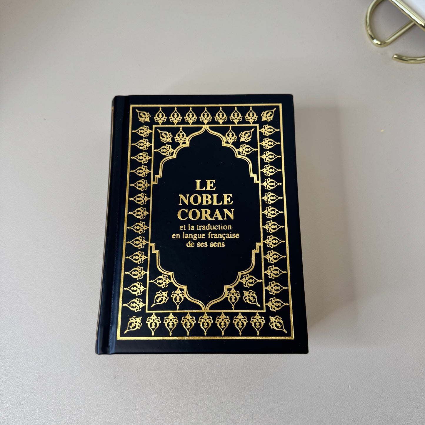 Coran Noir Arabe - Français