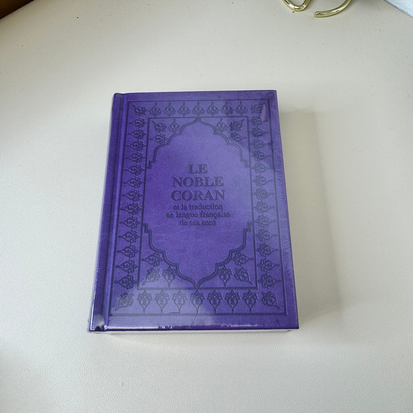 Coran violet Arabe - Français