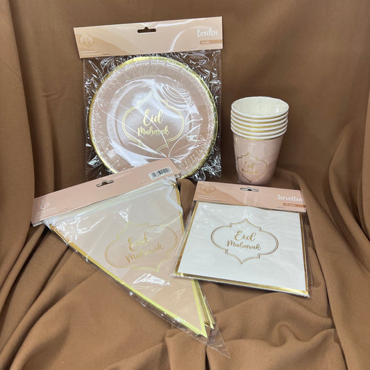 Kit décoration Eid Rose Gold L